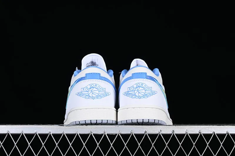 All categories Air Jordan Jordan series basketball shoes Air Jordan 1 Low Air Jordan 1 Low "Born To Fly" AJ1 Joe 1 Flame North Carolina Blue FJ7219-441